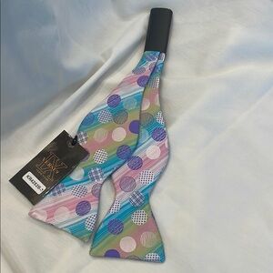 Colorful Polka Dot Bow Tie